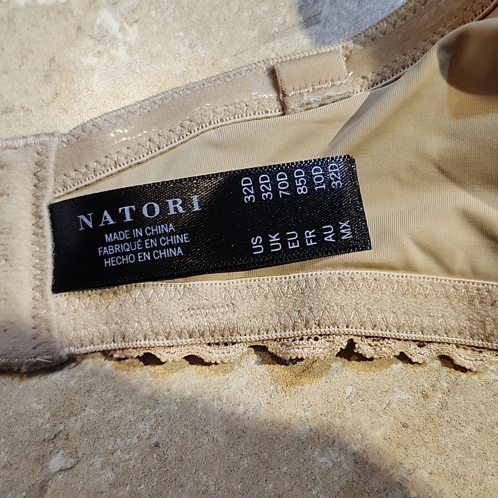 Natori Pure Luxe Convertible Strapless Conyour Underwire Bra 32D - Picture 4 of 4
